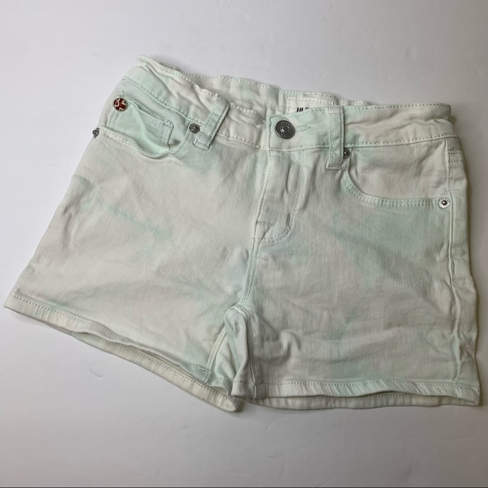 Girl’s Hudson Bleached Tie-Dye Denim Shorts